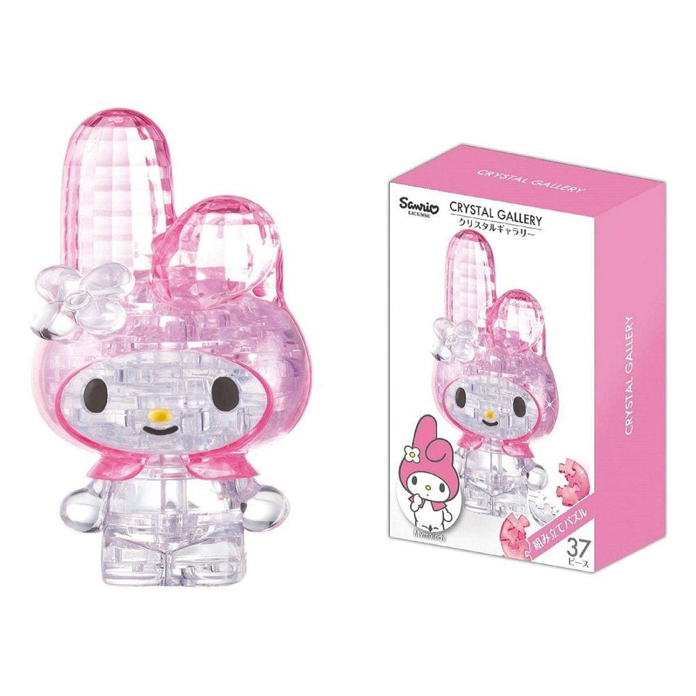 Quebra-cabeça 3D HANAYAMA My Melody Crystal Gallery 37 peças