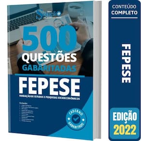 Caderno De Questões Fepese - Questões Gabaritadas