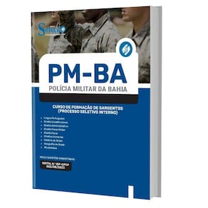 Apostila PM BA 2023 - Curso de Formação Sargentos