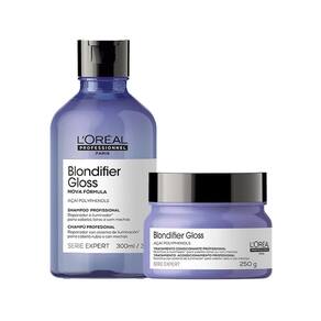Kit L`Oréal Pro Serie Exp Blondifier Gloss - Sh E Másc