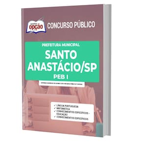Apostila Prefeitura Santo Anastácio Sp - Peb 1