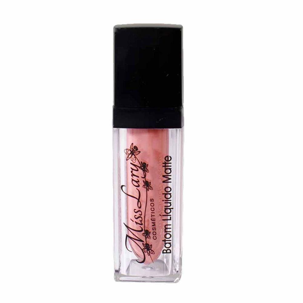 Batom Líquido Matte Miss Lary ML412 4ml - Acabamento Fosco