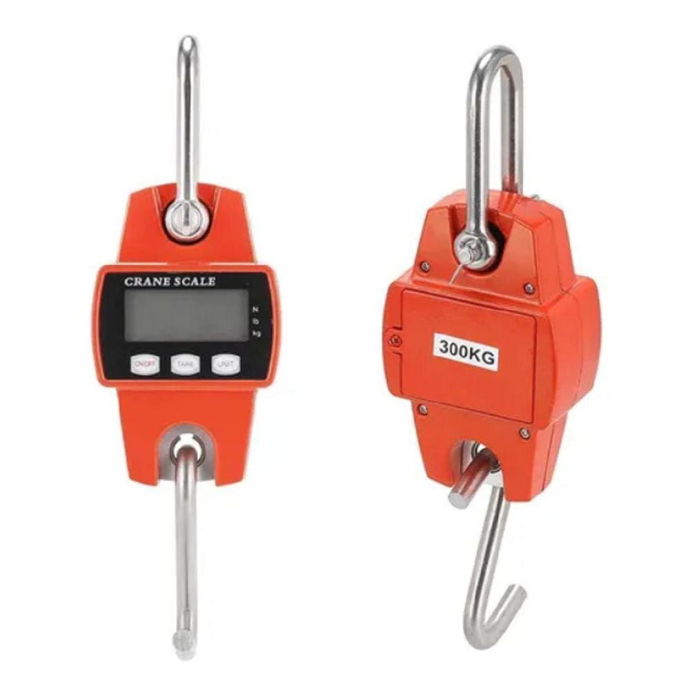 Balança Digital Suspensa Portátil De Gancho Até 300 Kg Mala