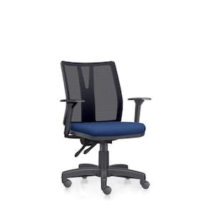 Cadeira Addit Ergonômica Nr17 Back System Crepe Azul