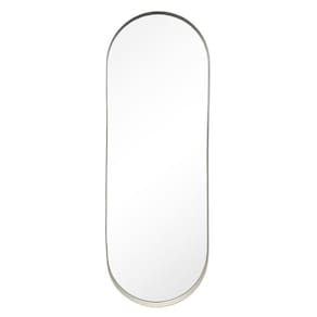 Espelho Decorativo Urban Branco 120X40Cm Oblongo