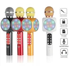 Microfone Portátil Sem Fio Karaokê Bluetooth Youtuber