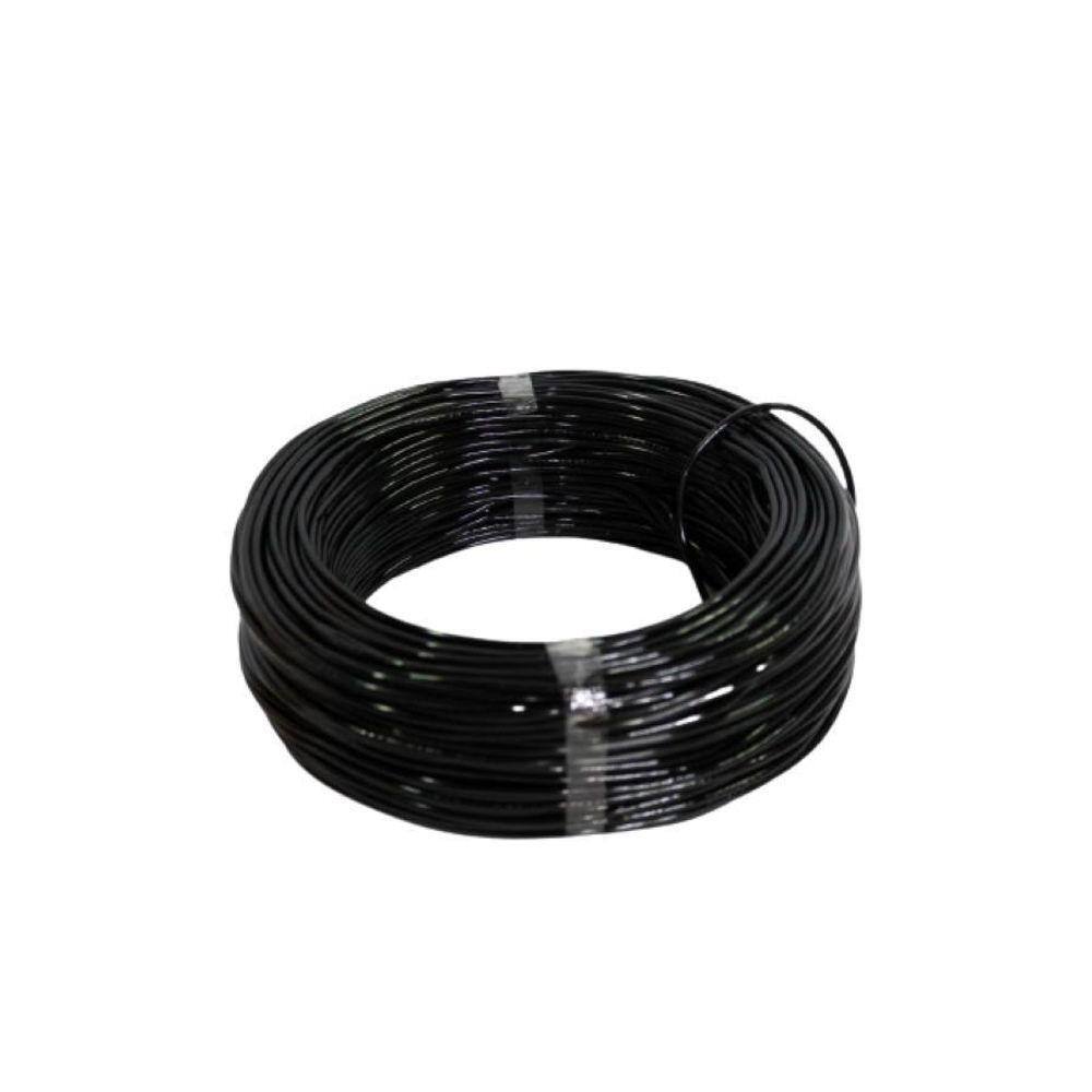 Cabo Flexível 6 Mm 20 Metros Preto