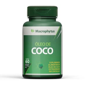 Óleo de Coco 1000mg - 60 Caps - Macrophytus
