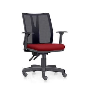 Cadeira Addit Ergonômica 4124 Nr17 Da Abnt Regulagem Braço