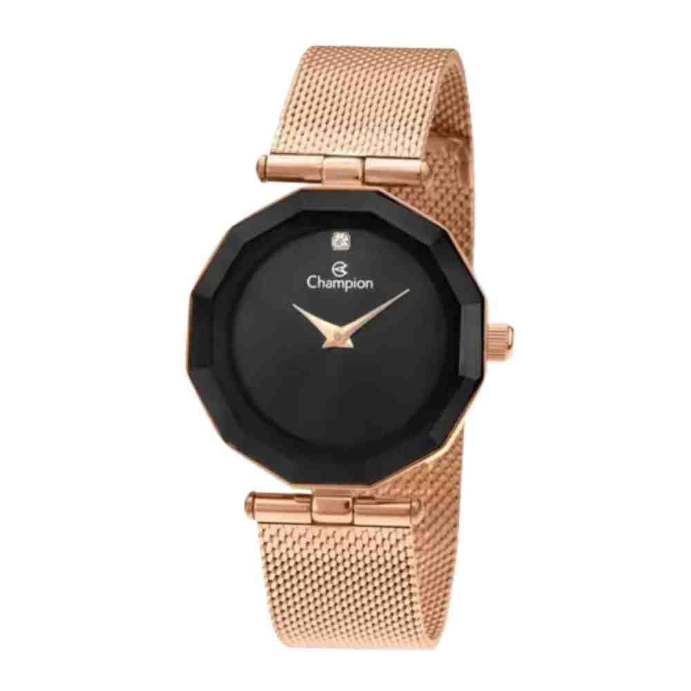 Relógio Champion Elegance Rose Feminino CN24502PA 3 ATM