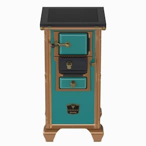 Fogao a Lenha N 00 Imperador Premium Turquesa