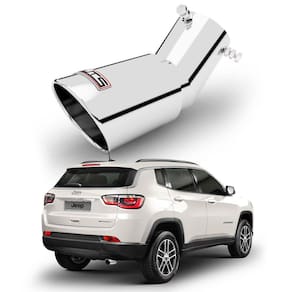 Ponteira De Escapamento Esportivo Outs Jeep Compass Inox Top