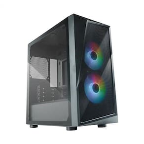 Gabinete Cooler Master CMP 320 Vidro - 2 Fans ARGB Preto