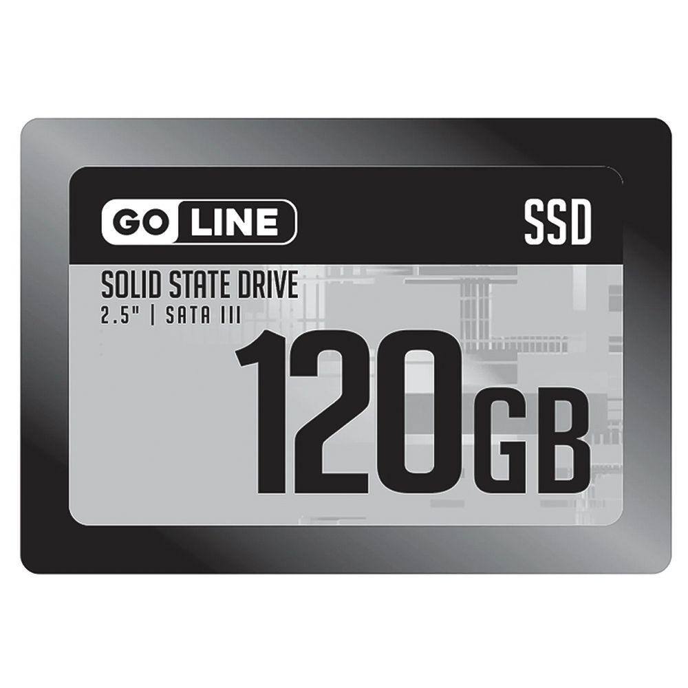 SSD Goline 120GB Preto SATA 3.0 2.5" GL120SSD