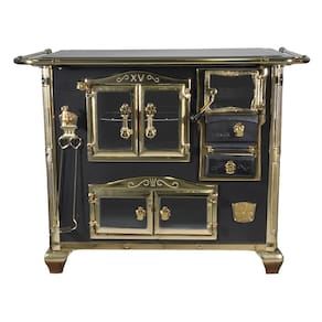Fogao a Lenha Venax n 2 Princess Preto Gold