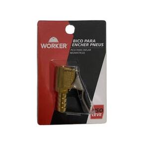 Bico para Encher Pneus Uso Leve - Worker