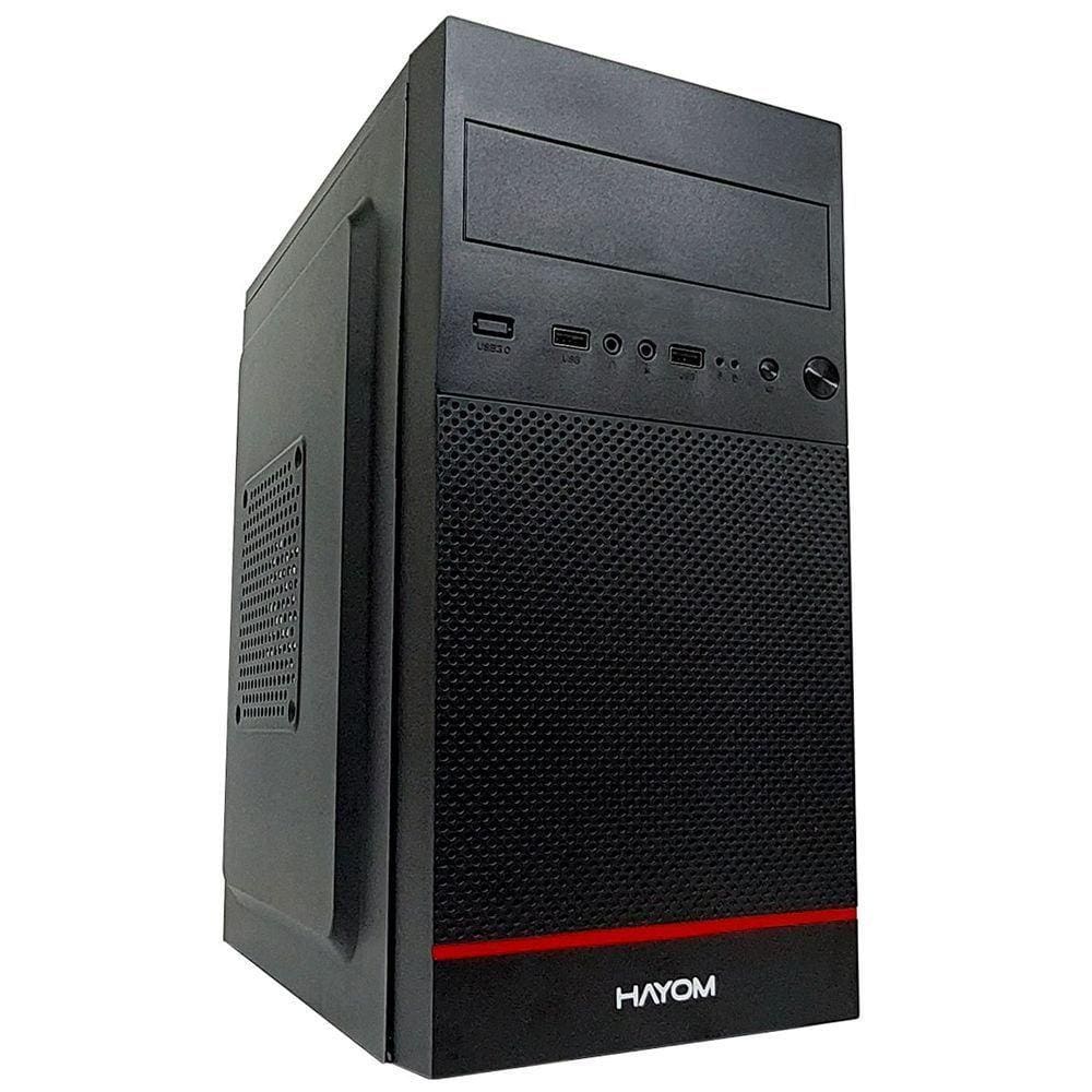 Gabinete Hayom Gb1723, Usb 2.0, Preto
