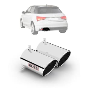 Ponteira Esportiva Para Escapamento Ponta Dupla Audi A1