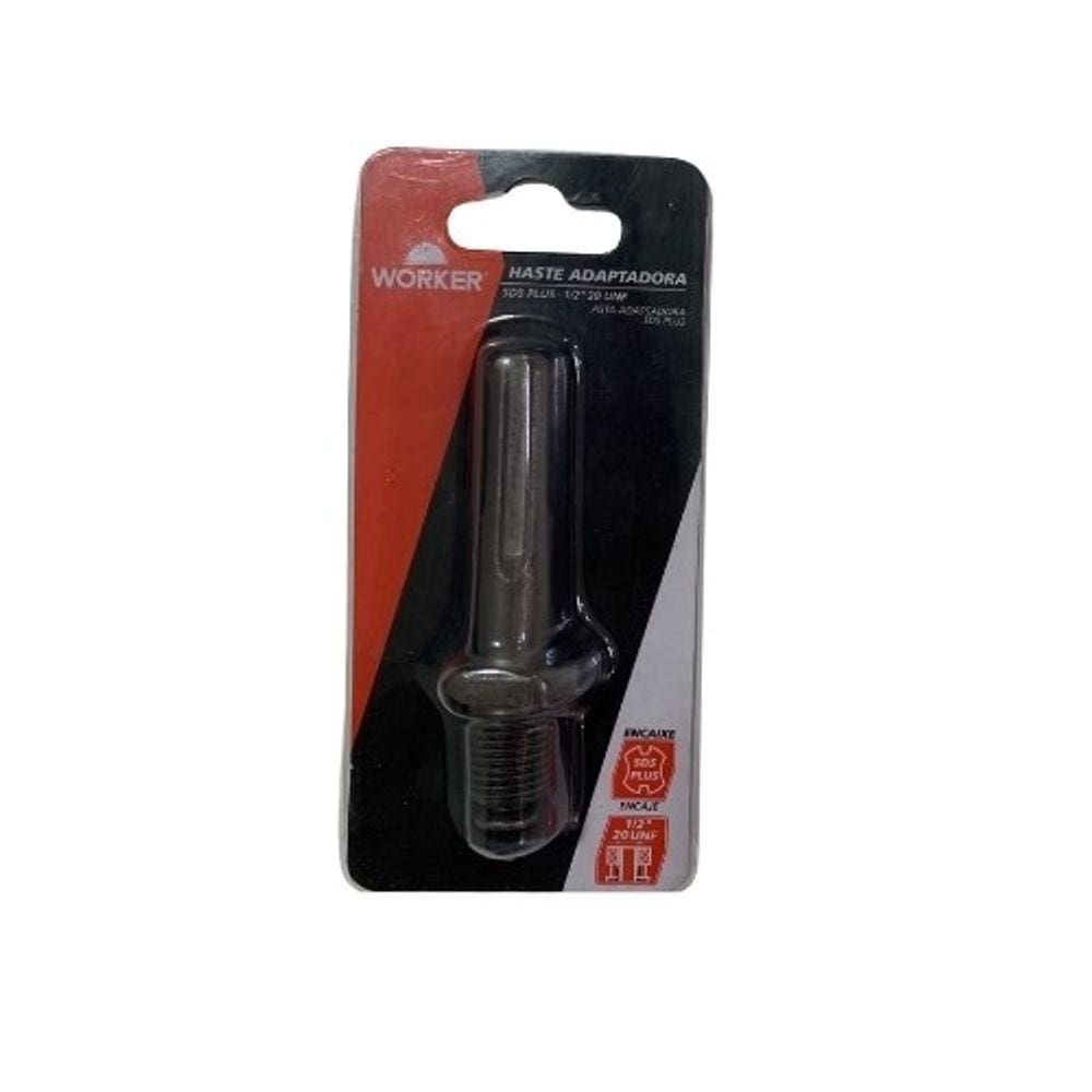 Haste Adaptadora SDS Plus 1/2 Pol. para Mandril - Worker