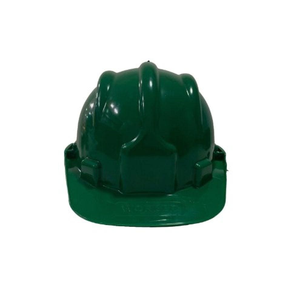 Capacete para Construção com Carneira Verde - Worker