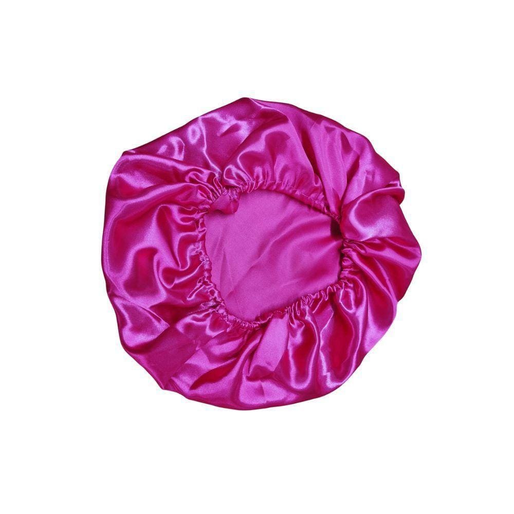 Touca Cetim Seda Luxo Antifrizz Tamanho único - Magic Enxovais Rosa Pink