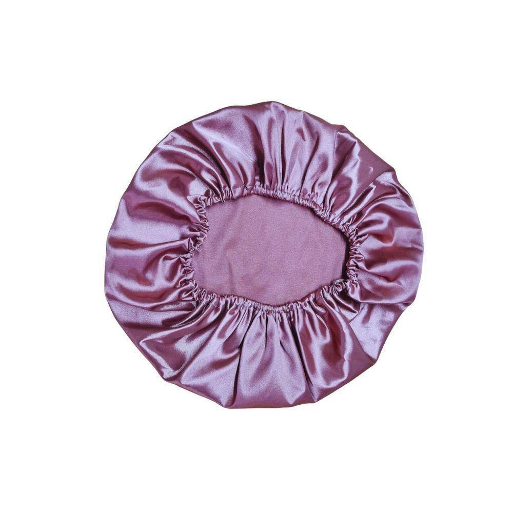 Touca Cetim Seda Luxo Antifrizz Tamanho único - Magic Enxovais Champagne