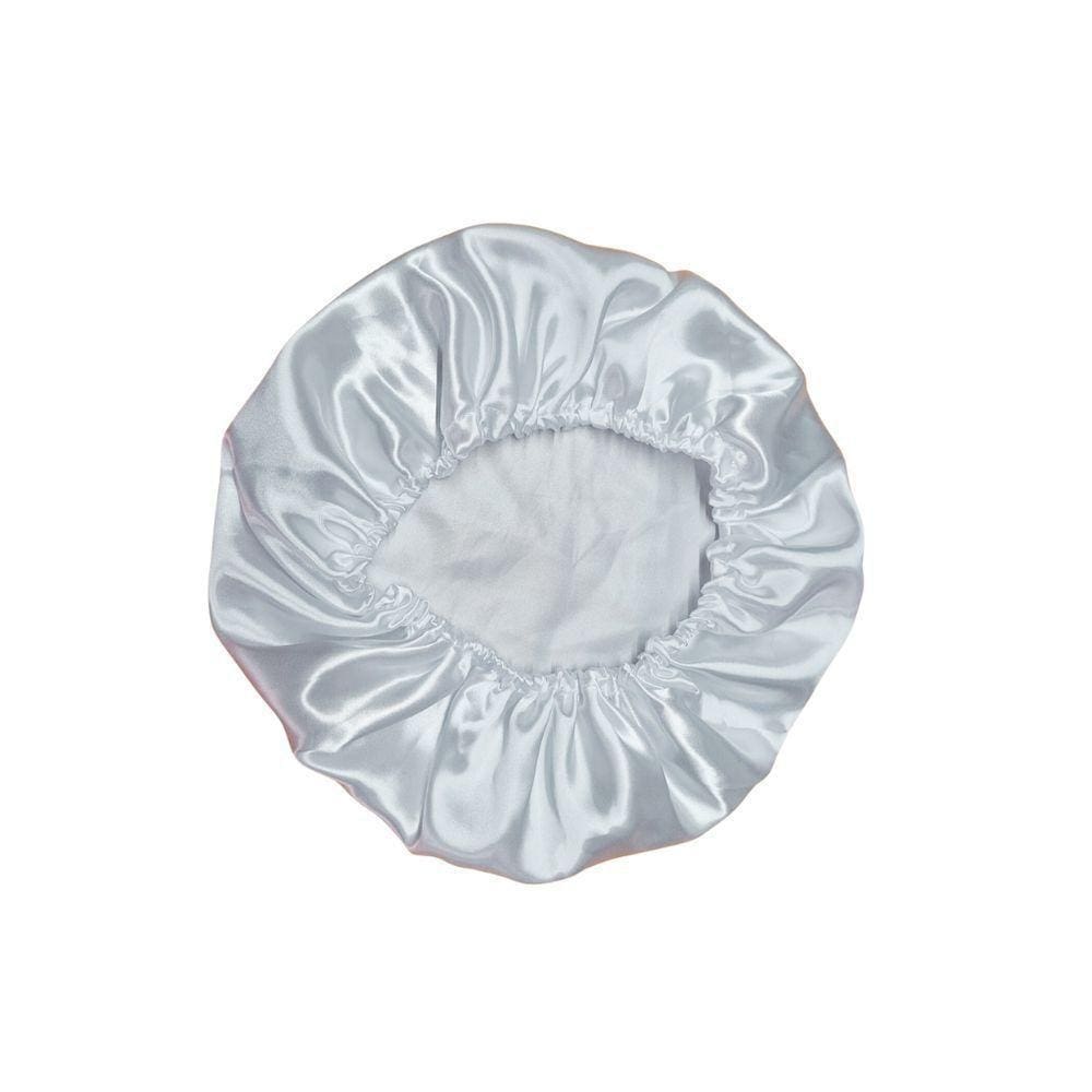 Touca Cetim Seda Luxo Antifrizz Tamanho único - Magic Enxovais Branco
