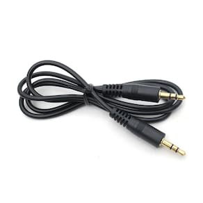 Cabo P2-P2 Auxiliar Stereo Audio Reforçado Resistente 1,8M