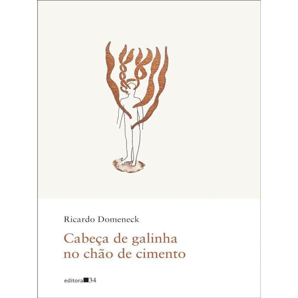 Cabeça De Galinha No Chão De Cimento
