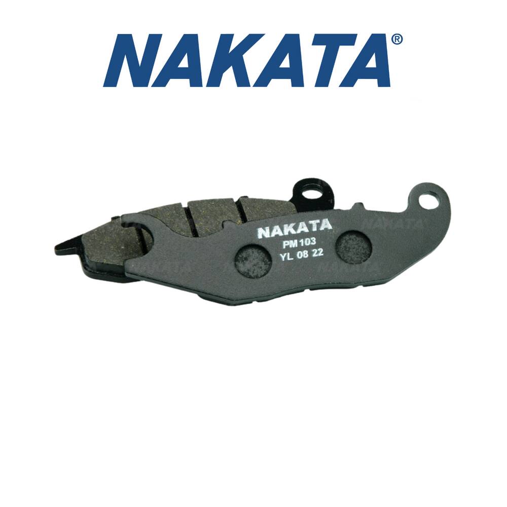 Par Pastilha Freio Dianteiro Nakata Honda CG 125 FAN 2014 A 2023