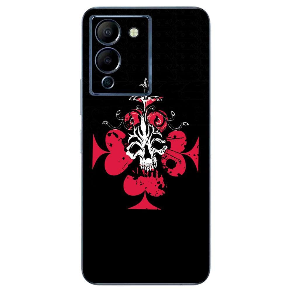 Capa Adesivo Skin008 Verso Para Infinix Note 12 G96