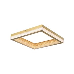 Plafon Queeensland 40x40cm - Dourado 40cm