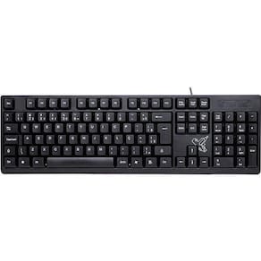 Teclado Usb Universitário Fio Usb2.0 Pt.