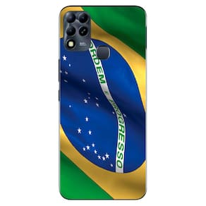 Capa Adesivo Skin628 Verso Para Infinix Hot 11 Play