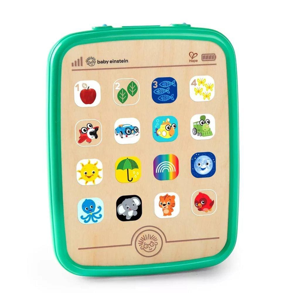Brinquedo Tablet Infantil Madeira Inteligente Baby Einstein