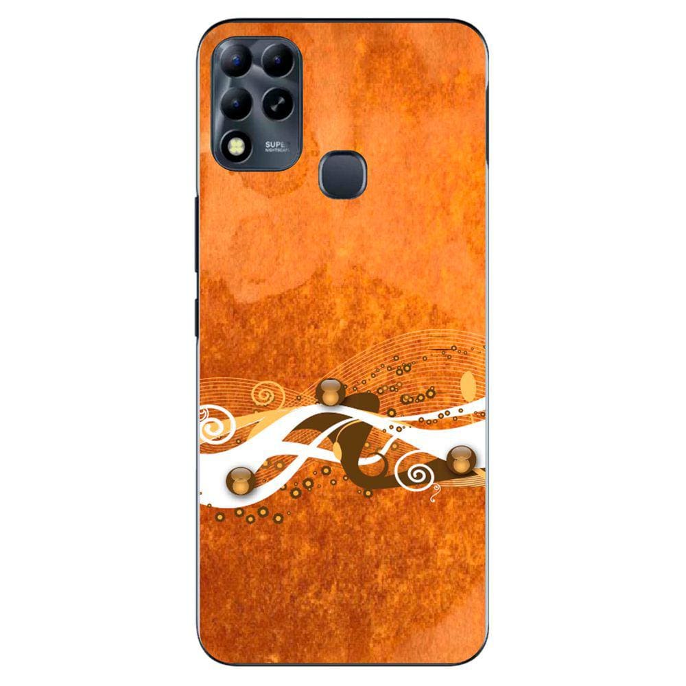 Capa Adesivo Skin371 Verso Para Infinix Hot 11 Play