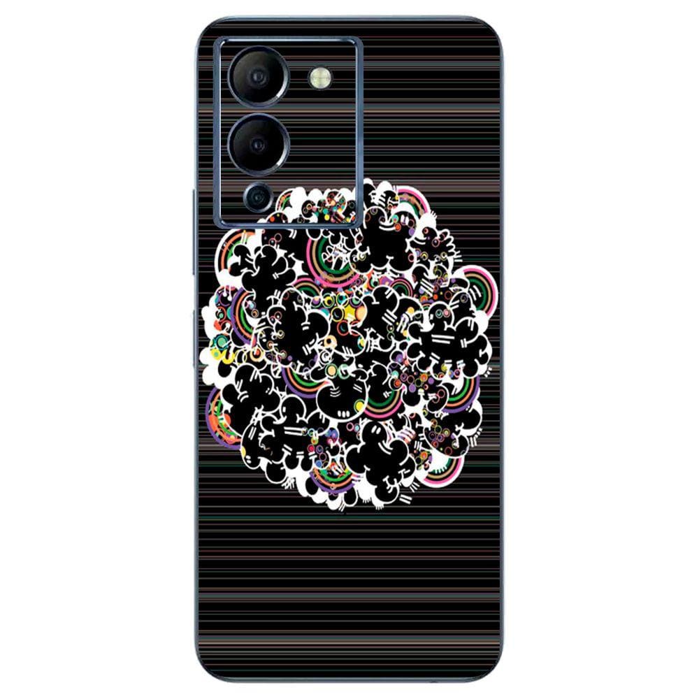 Capa Adesivo Skin110 Verso Para Infinix Note 12 G96