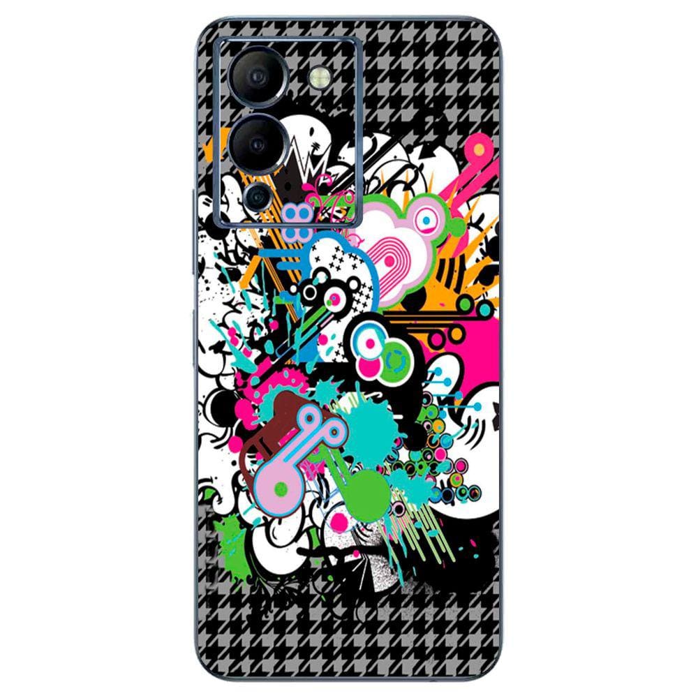 Capa Adesivo Skin022 Verso Para Infinix Note 12 G96