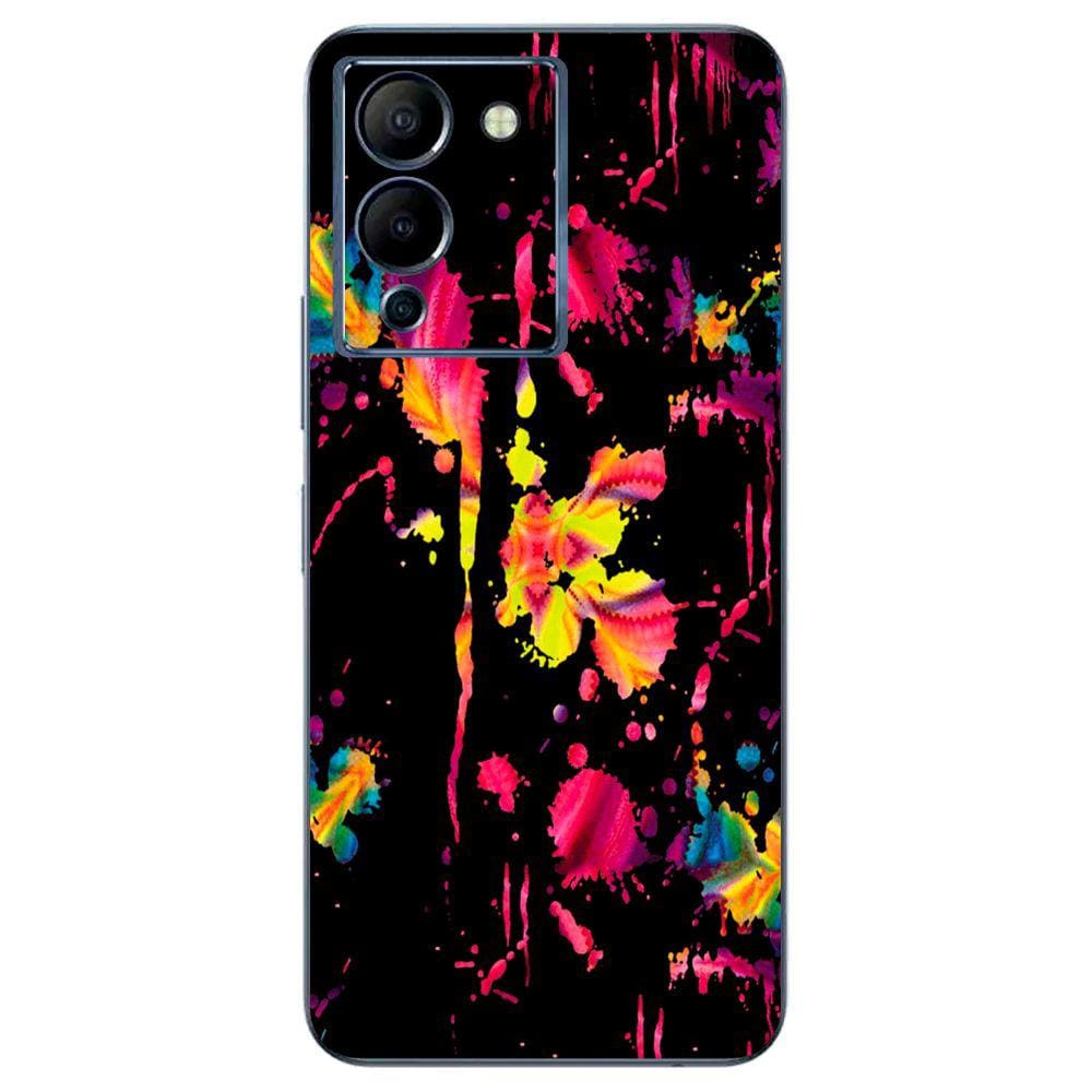 Capa Adesivo Skin206 Verso Para Infinix Note 12 G96