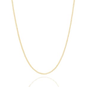 Gargantilha Rommanel Folheada a Ouro 18k 70 cm Diamantada