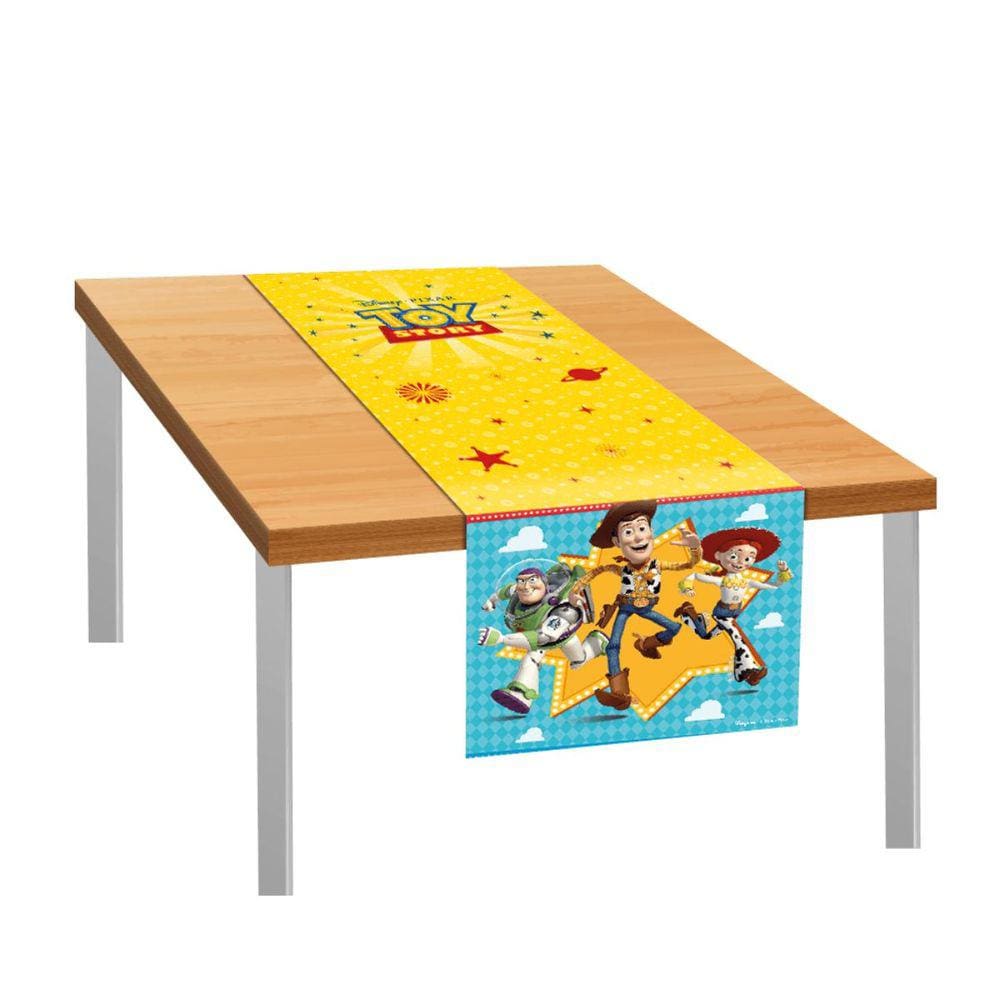 Toalha Trilho de Mesa Toy Story 40x200cm