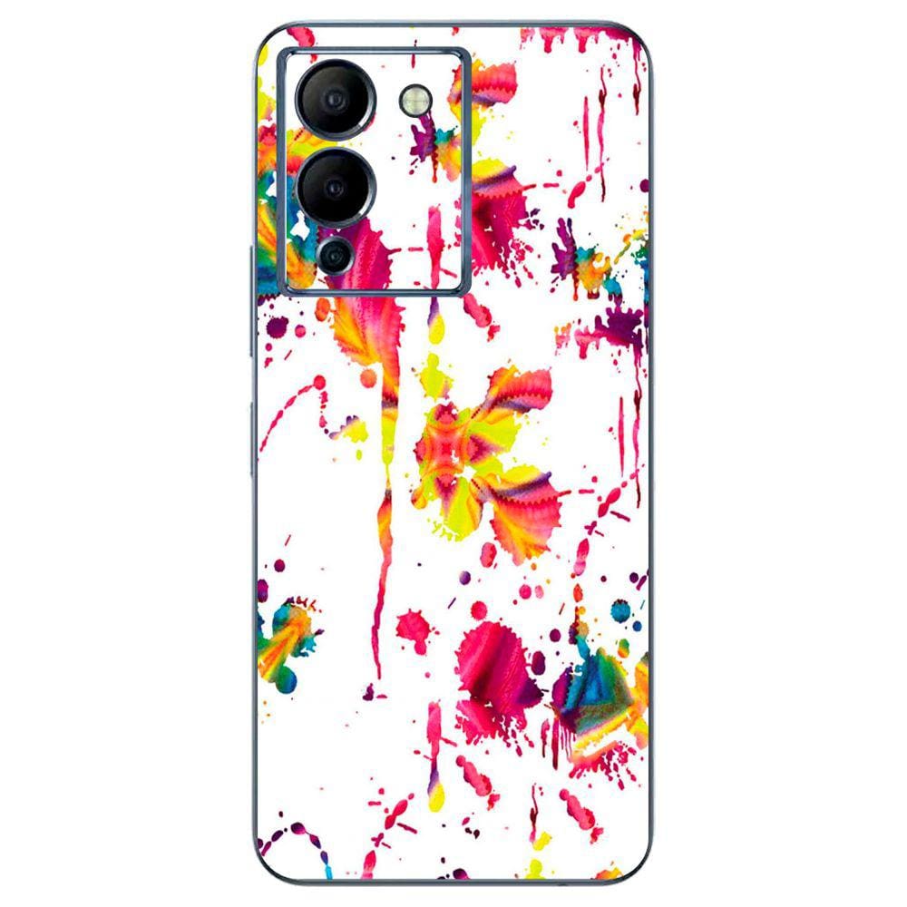 Capa Adesivo Skin205 Verso Para Infinix Note 12 G96