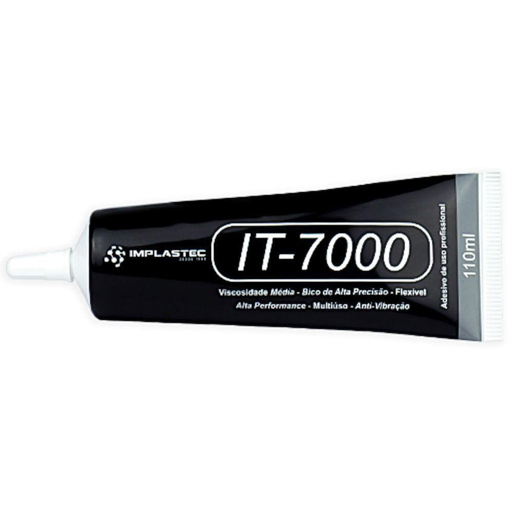 Cola Para Tela Celular It7000 Preta 110Ml