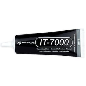 Cola Para Tela Celular It7000 Preta 110Ml