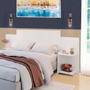 Cabeceira Regulável para Cama Branca - Miller Shop JM