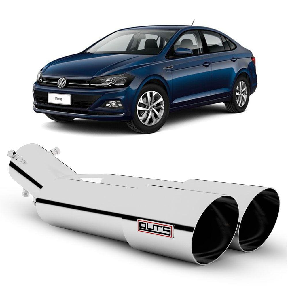 Ponteira De Escapamento Volkswagen Virtus 2018 Até 2023 Special