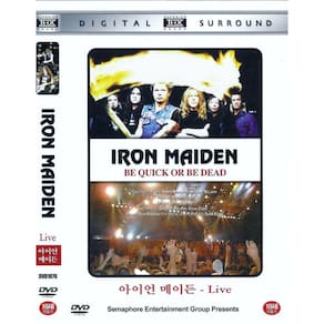 Dvd Iron Maiden – Be Quick Or Be Dead (Importado)