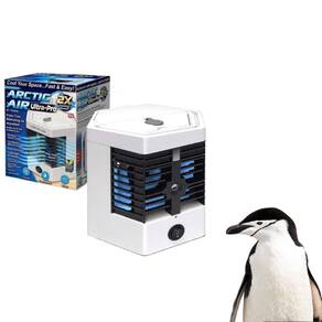 Mini Ar Condiciona Portátil Climatizador Umidificador Clima