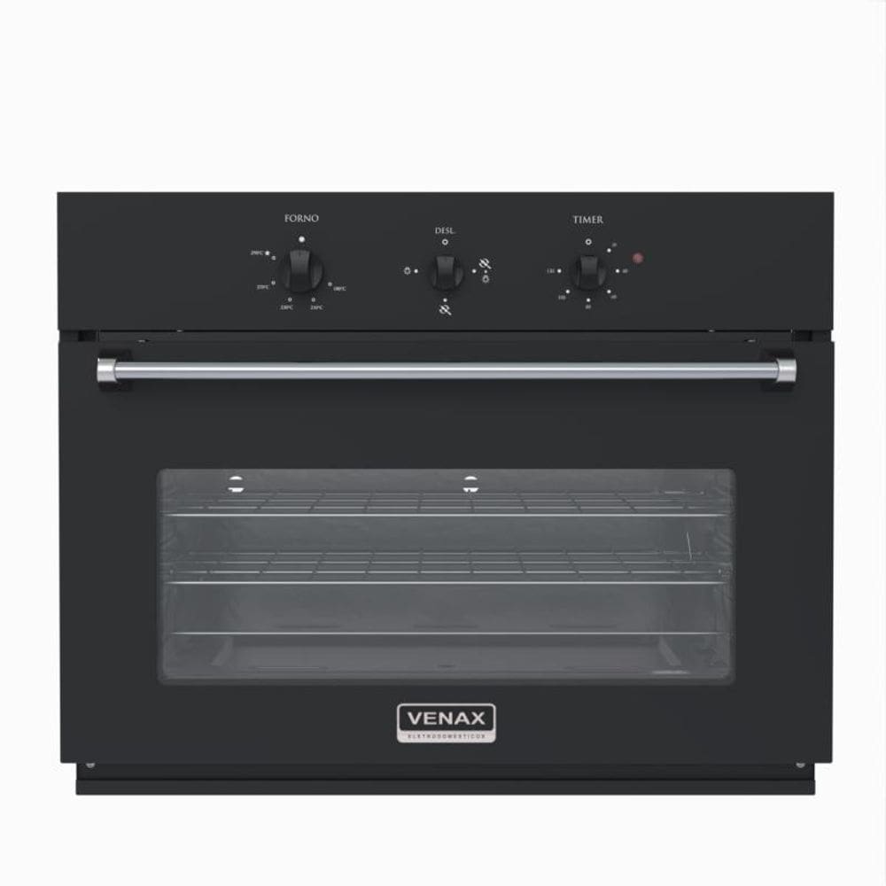 Forno de Embutir a Gas 90L Arena-Eg GIIi Preto Gas Glp