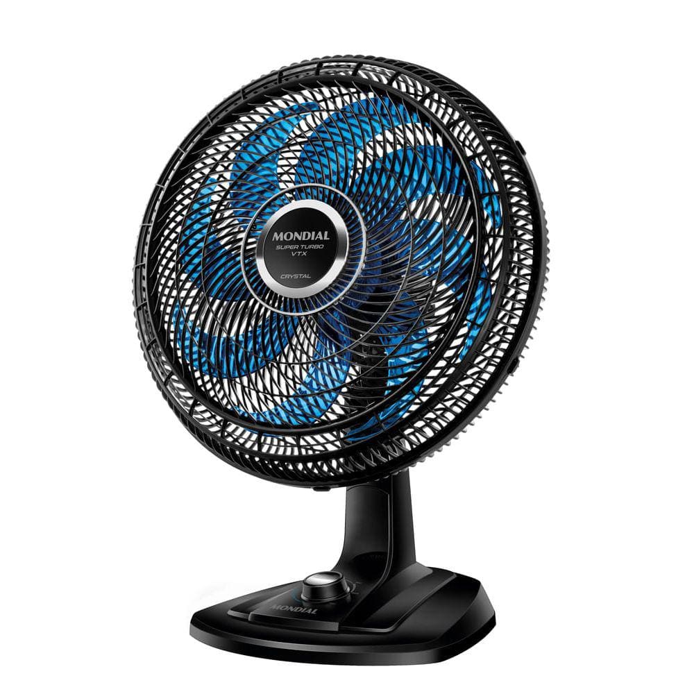 Ventilador de Mesa Super Turbo 8 Pás Mondial VTX-40-CRYSTAL